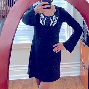 White House Black market jersey mini dress